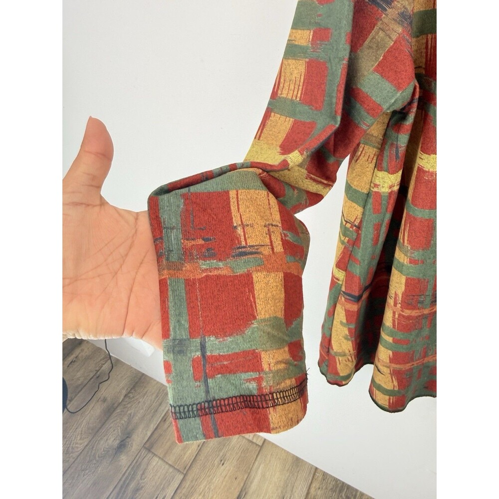 NWT Shana Womens Large Tunic Top Multicolor - Picture 5 of 13
